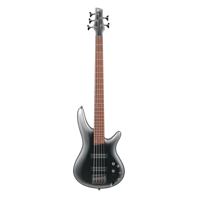 Ibanez SR305E Standard 5 String Electric Bass Guitar, Midnight Gray Burst