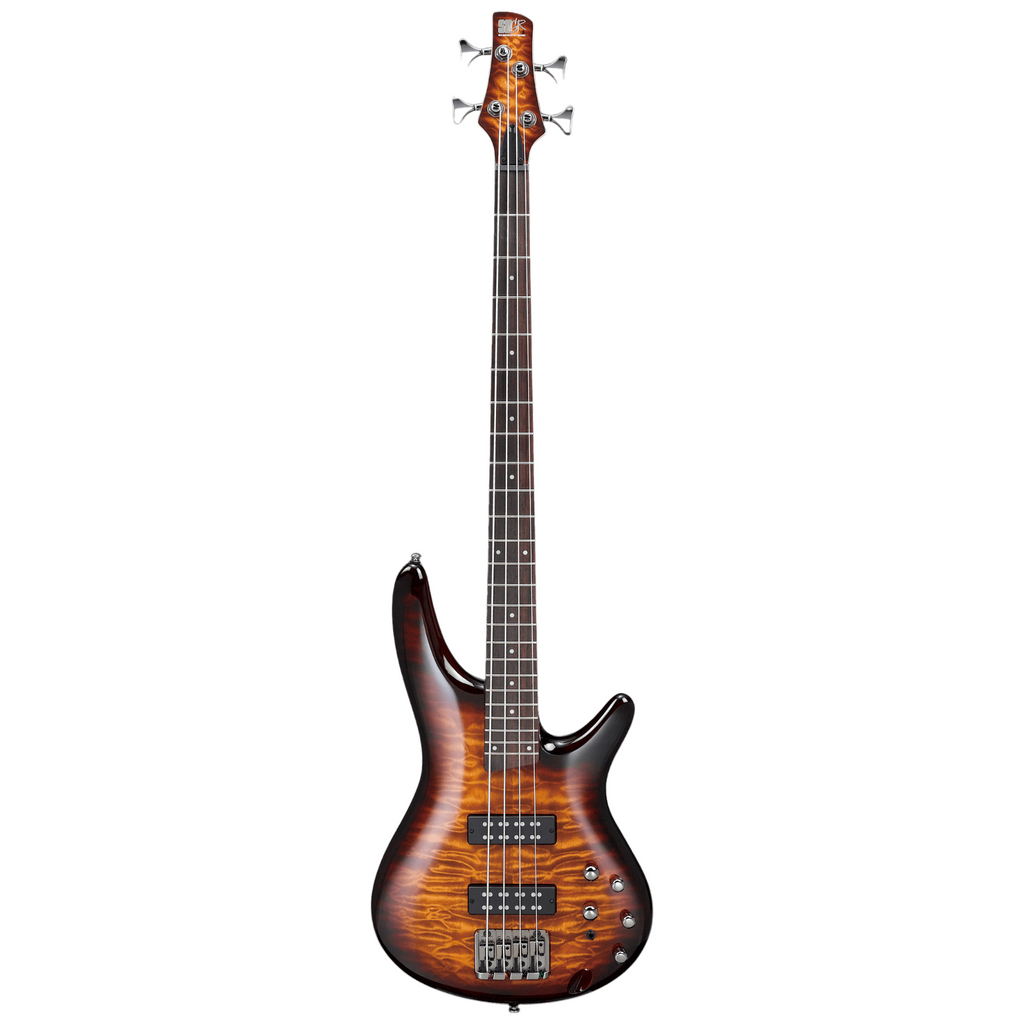Ibanez SR Standard SR400EQM 4 String Electric Bass, Dragon Eye Burst Ibanez SR Standard SR400EQM 4 String Electric Bass, Dragon Eye Burst