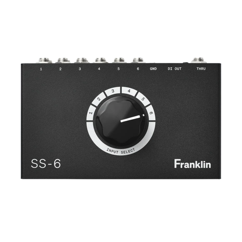 Franklin Audio / SS-6 DI ステレオスイッチャー Franklin Audio SS-6 Switchable Input Stereo DI