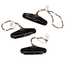 Fralin Split Blade Hum Cancelling Strat Electric Guitar Pickup Set, Black, Blues Output, Medium