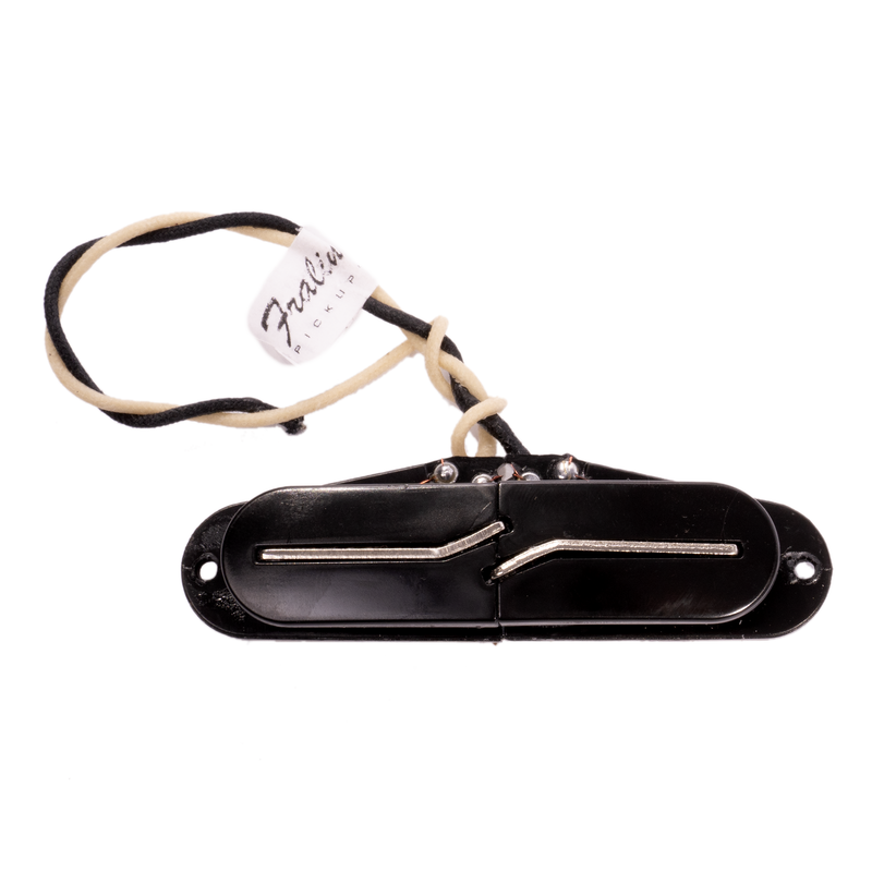 Fralin Split Blade Hum Cancelling Strat Electric Guitar Pickup Set, Black, Blues Output, Medium