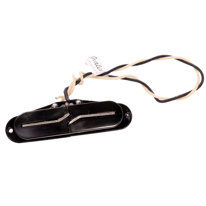 Fralin Split Blade Hum Cancelling Strat Electric Guitar Pickup Set, Black, Blues Output, Medium