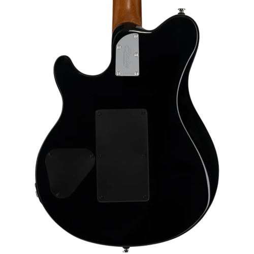 Sterling Axis Quilted Maple Electric Guitar, Lava Burst