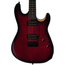 Sterling Rabea Massaad Artist Series Sabre Electric Guitar, Blood Flame Burst