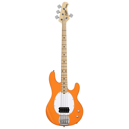 Sterling Intro Series StingRay Bass Guitar, Sunrise Orange
