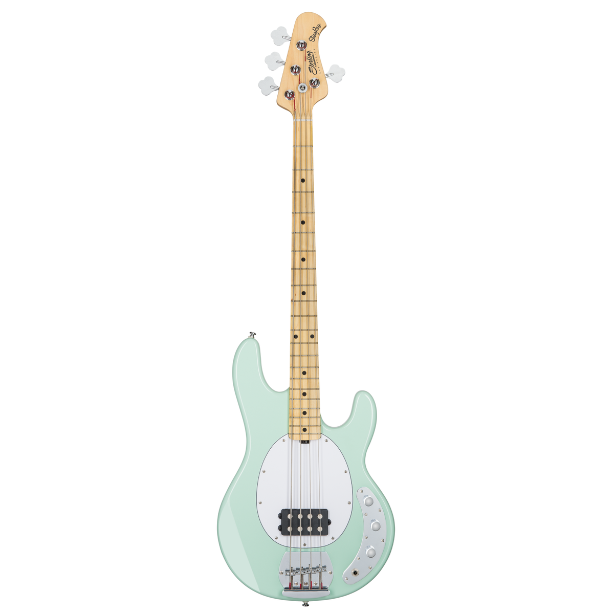 Sterling SUB StingRay RAY4 Bass Guitar, Maple Fingerboard, Mint Green