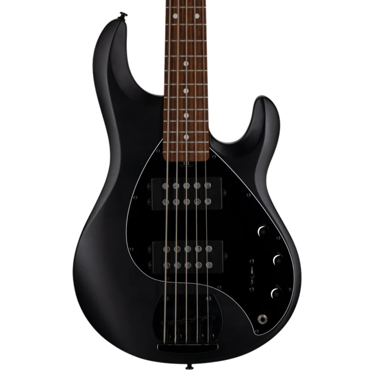 Sterling Sub Series RAY5HH StingRay 5-String Bass Guitar, Stealth Black