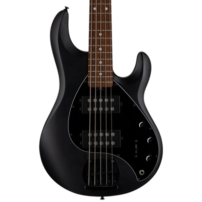Sterling Sub Series RAY5HH StingRay 5-String Bass Guitar, Stealth Black