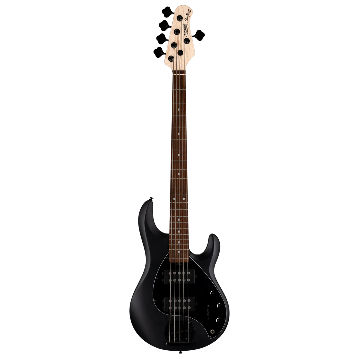 Sterling Sub Series RAY5HH StingRay 5-String Bass Guitar, Stealth Black