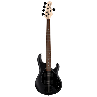 Sterling Sub Series RAY5HH StingRay 5-String Bass Guitar, Stealth Black