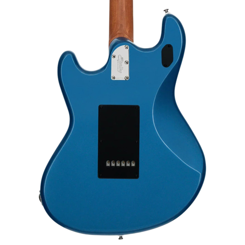 Sterling StingRay Baritone Electric Guitar, Rosewood Fingerboard, Toluca Lake Blue