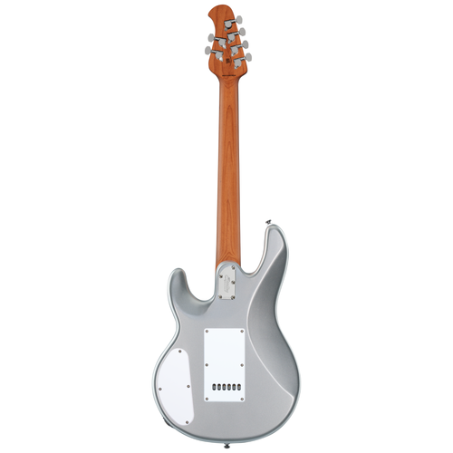 Sterling StingRay II Electric Guitar, Rosewood Fingerboard, Silver