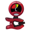 Snark ST-2 Super Tight All Instrument Clip-On Tuner, Red/Silver