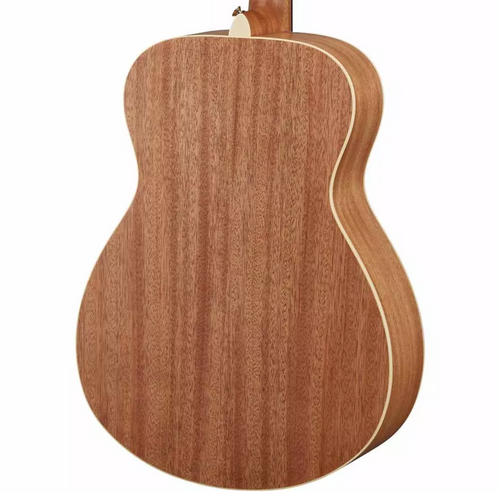 Yamaha Storia I Concert Acoustic-Electric Guitar, Off-White Satin