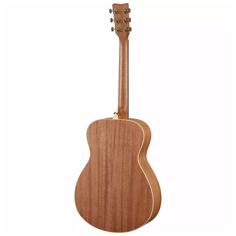 Yamaha Storia I Concert Acoustic-Electric Guitar, Off-White Satin