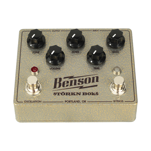 Benson Amps Limited Edition Storkn Boks Oscillating Fuzz Effect Pedal