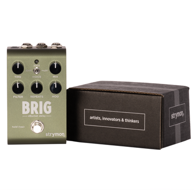 Strymon Brig Multi Voiced dBucket Delay Effect Pedal