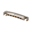 Music City Bridge Stud Finder Compensated Wraparound Tailpiece, Aged Nickel