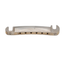 Music City Bridge Stud Finder Compensated Wraparound Tailpiece, Aged Nickel