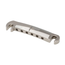 Music City Bridge Stud Finder Compensated Wraparound Tailpiece, Polished Nickel