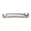 Music City Bridge Stud Finder Compensated Wraparound Tailpiece, Polished Nickel