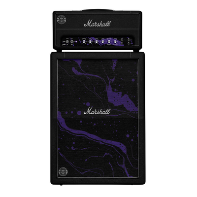 Marshall Studio JMH Half-Stack Guitar Amplifier Bundle, Black/Purple