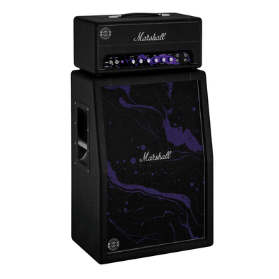 Marshall Studio JMH Half-Stack Guitar Amplifier Bundle, Black/Purple
