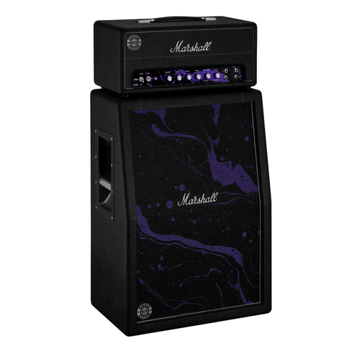 Marshall Studio JMH Half-Stack Guitar Amplifier Bundle, Black/Purple