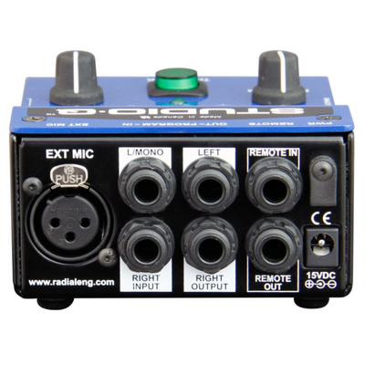 Radial Studio-Q Desktop Talkback Box w/ Built-In Microphone