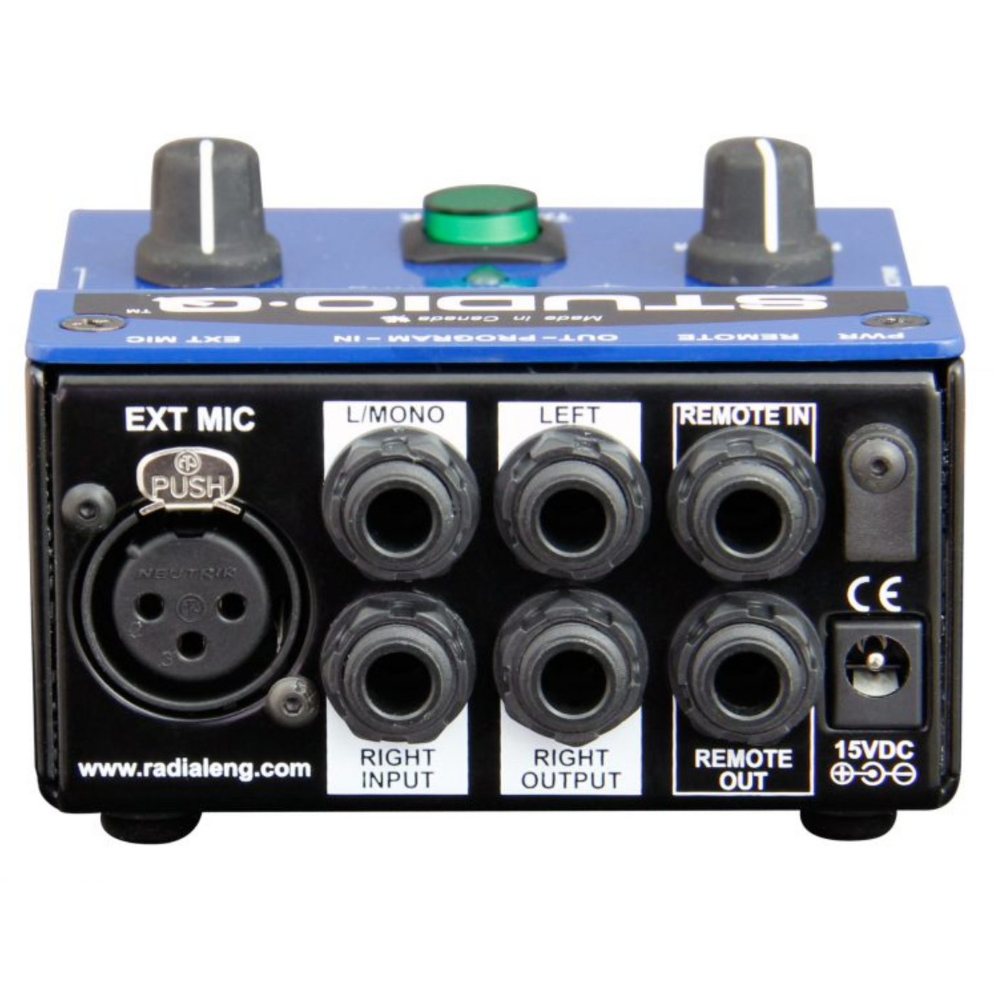 Radial Studio-Q Desktop Talkback Box w/ Built-In Microphone