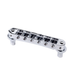 Tonepros Standard Tune-O-Matic Bridge w/Small Posts and Notched Saddles, Chrome