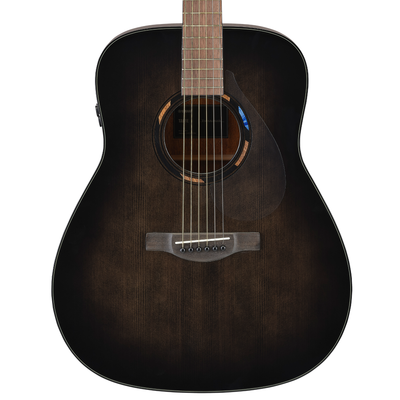 Yamaha TAG1E TransAcoustic Dreadnought Acoustic-Electric Guitar, Translucent Black