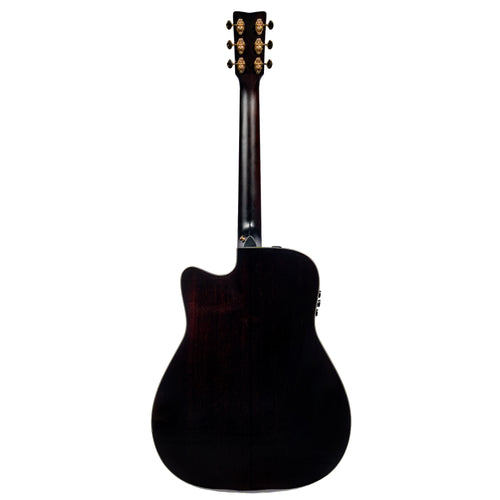 Yamaha TAG3 C Dreadnought TransAcoustic Acoustic-Electric Guitar, Sand Burst
