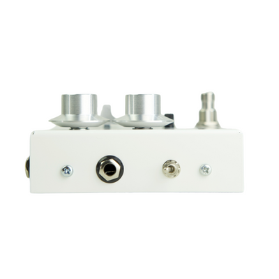 Collision Devices TARS Fuzz & MS-20 Style Filter Effect Pedal, White w/ Silver