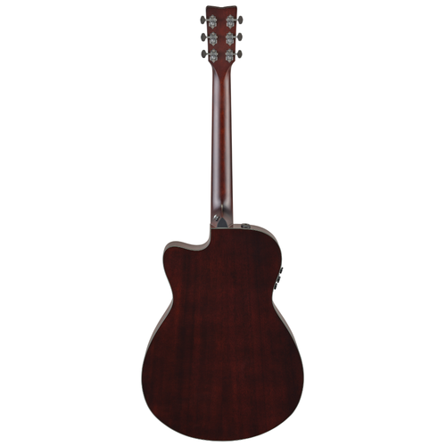 Yamaha TAS1 C TransAcoustic Concert Cutaway Acoustic-Electric Guitar, Sand Burst