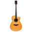 Yamaha TAS3 C Concert Cutaway Acoustic-Electric Guitar, Natural w/ Soft Case