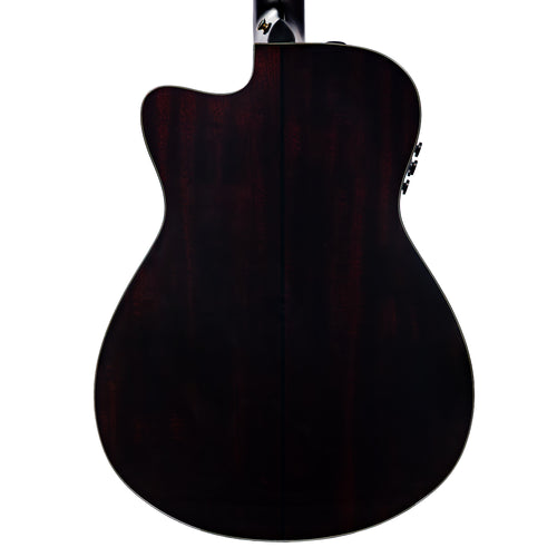 Yamaha TAS3 C Concert Cutaway Acoustic-Electric Guitar, Natural w/ Soft Case