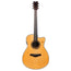 Yamaha TAS3 C Concert Cutaway Acoustic-Electric Guitar, Natural w/ Soft Case