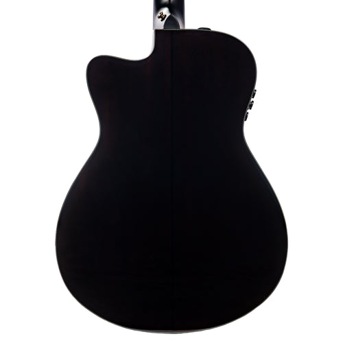 Yamaha TAS3 C Concert Cutaway Acoustic-Electric Guitar, Sand Burst w/ Soft Case