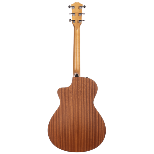Taylor 112ce-S Grand Concert Acoustic-Electric Guitar, Sitka Spruce Top, Sapele Body with ES2