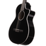 Taylor 212ce-N BLK Plus LTD Nylon-String Grand Concert Acoustic Guitar, Torrefied Spruce/Big Leaf Maple, Black
