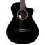 Taylor 212ce-N BLK Plus LTD Nylon-String Grand Concert Acoustic Guitar, Torrefied Spruce/Big Leaf Maple, Black