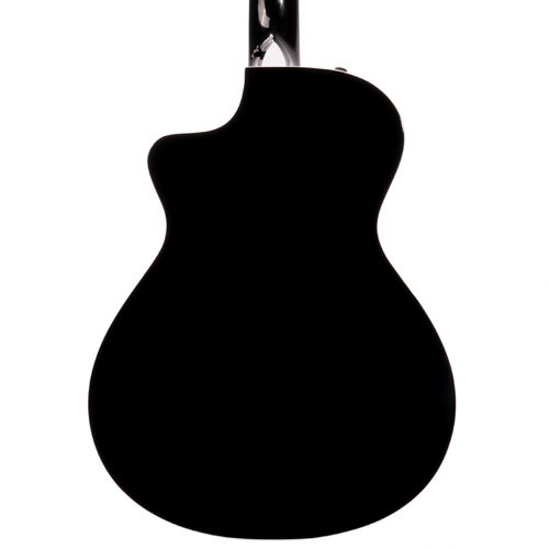 Taylor 212ce-N BLK Plus LTD Nylon-String Grand Concert Acoustic Guitar, Torrefied Spruce/Big Leaf Maple, Black