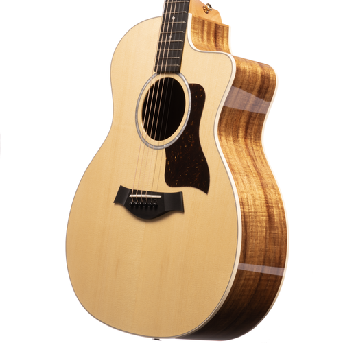 Taylor 214ce Deluxe Koa/Spruce Grand Auditorium - Natural