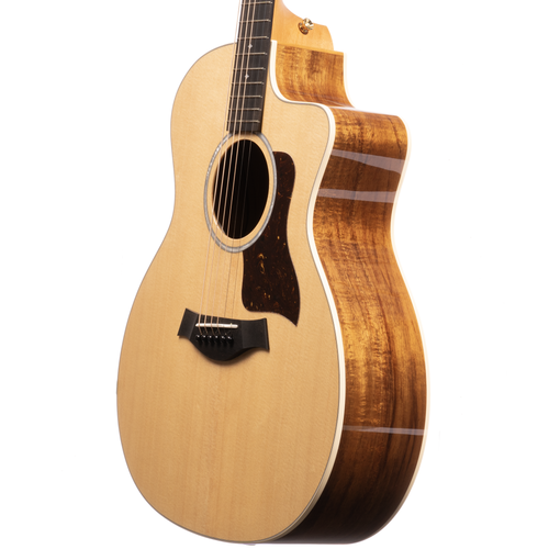 Taylor 214ce Deluxe Koa/Spruce Grand Auditorium - Natural