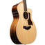 Taylor 214ce Deluxe Koa/Spruce Grand Auditorium - Natural
