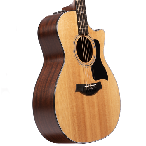 Taylor 314CE Grand Auditorium V-Class Acoustic Guitar, Spruce/Sapele, Natural