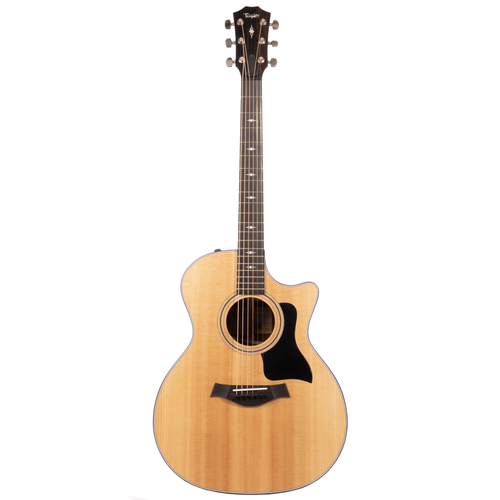 Taylor 314CE Grand Auditorium V-Class Acoustic Guitar, Spruce/Sapele, Natural