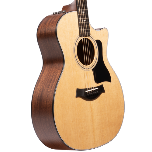 Taylor 314CE Grand Auditorium V-Class Acoustic Guitar, Spruce/Sapele, Natural