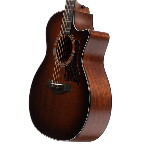 Taylor 324ce Grand Auditorium Acoustic Guitar, Hardwood Mahogany Top a